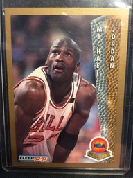 1992-93 Fleer Michael Jordan - M