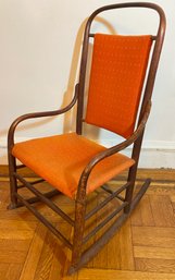 Antique Shaker Bent Wood Rocking Chair