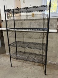 Portable 4-Shelf Wire Rack