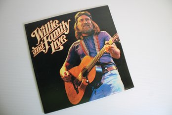 Willie Nelson 2 Record Set Family Live On Columbia KC2 35642