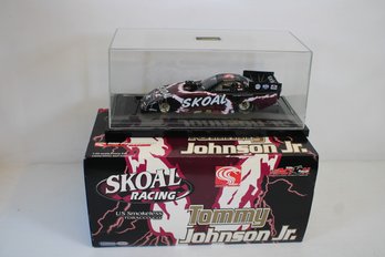 Autographed Tommy Johnson Skoal Racing Chevy Diecast Funny Car 1/24 Scale With Display Case, COA