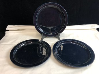 Set Of 3 Dansk Plates