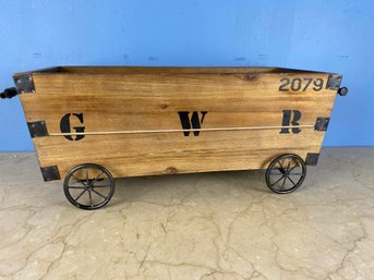 Vintage Wagon Decor Piece