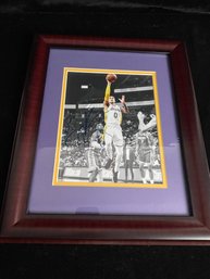 Anthony Davis Signed Picture And Frame