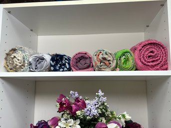 A Beautiful Collection Of Scarves