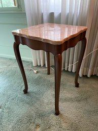 Marble Top, Vintage Side Table.