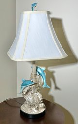 Super Fun Lamp With Dolphin Motif