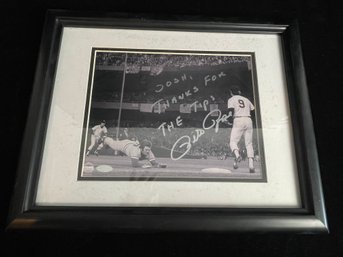 Pete Rose Signed Picture And Frame