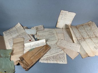 Wow! Antique 1700s Original Paperwork