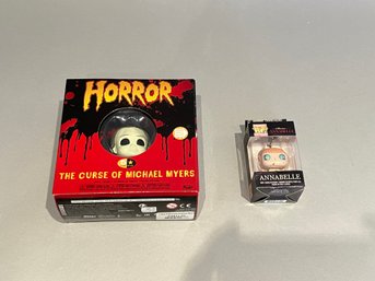 Funko Pop Michael Myers And Annabelle Keychain