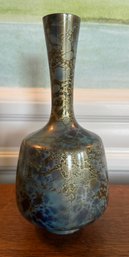 Japanese Mid Century Patinated Bronze Vase