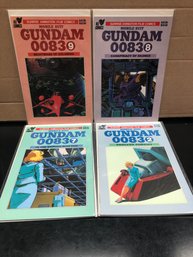 4 Modile Suit Gundam Comicbooks.    Lot 69