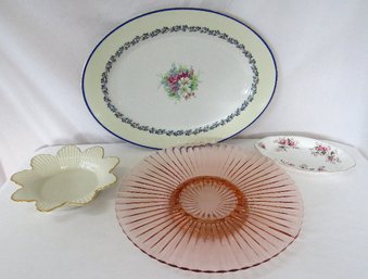 Lovely Vintage Designer Serving Pieces