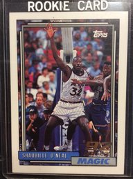 1993 Topps Shaquille O'Neal Rookie Card - M