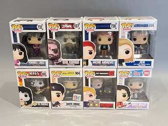 Lot Of 8 Funko Pop Figures