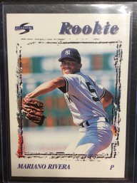 1996 Score Mariano Rivera Rookie Card - M