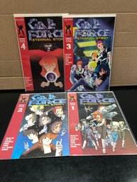 Gall Force 4 Of 4 Comics.   Lot 70