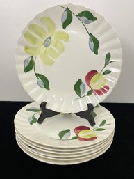 Vintage Blue Ridge Southern Pottery Plate Set