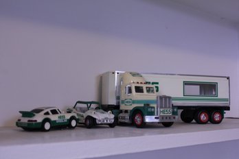 Hess Truck Car Loader With Two Cars