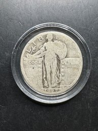 1927 Standing Liberty Silver Quarter