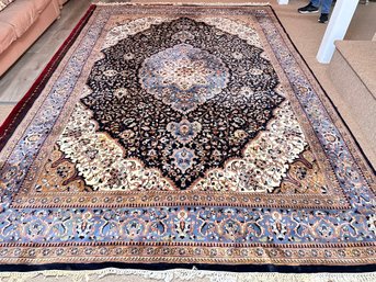 A Gorgeous Hand Dyed And Knotted Isfahan Carpet