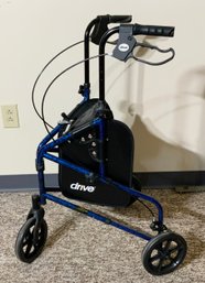 Drive Medical Three-Wheel  Walker ~ Model 10289BL ~