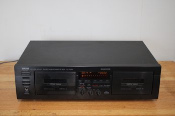 Yamaha Natural Sound Stereo Double Cassette Deck - Model KX-W582