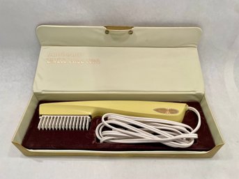 Vintage Sunbeam Tangle Free Electric Comb (1972), Model EC-G
