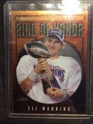 2008 Topps Ring Of Honor Eli Manning Insert Card - M