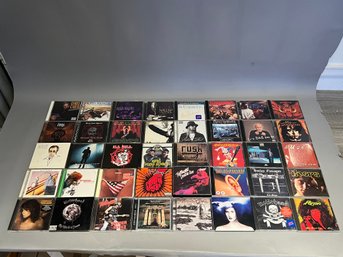 Lot Of 40 CDs, Mostly Rock And Metal