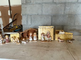 Group Of Enesco Figurines