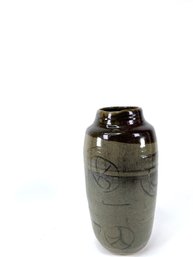 Vintage Japanese Studio Pottery Vase