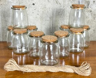 Craft Jars With Cork Lids - Wonderful For Gifts Or Tablesetting