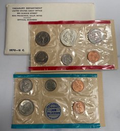 1970 US Mint Uncirculated Coins