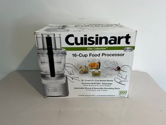 Cuisinart 16 Cup Food Processer, New In Box