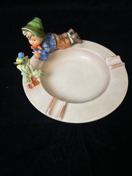 Goebel Ashtray- Boy Laying Down