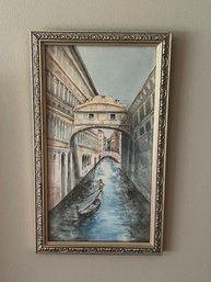 Framed Watercolor Painting