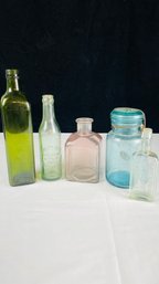 Colored Bottle Lot