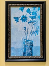 Bountiful Blue Print, Framed