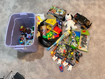 Large Group Of Toys Including Some Legos