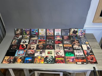 Lot Of 54 CDs, Mostly Rock And Metal