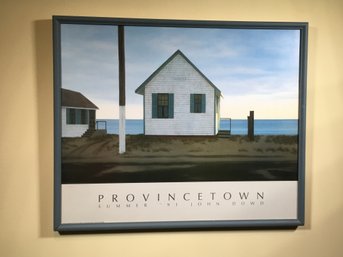 Fabulous Signed / Numbered PROVINCETOWN Print / Poster - 2342000 By JOHN DOWD - Summer 1991 - Great Piece !