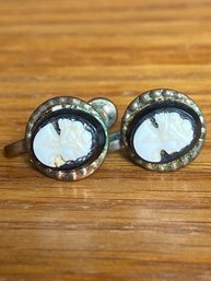 Vintage Cameo Earrings