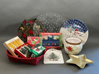 A Great Assortment Of Holiday Hostess Items