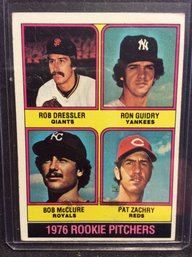 1976 Topps Ron Guidry Rookie Card - M