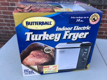 Basically Brand New BUTTERBALL Indoor Electric Turkey Fryer - Used ONE TIME - With Original $128 Receipt