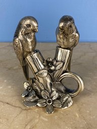 Weidlich Bros Silverplate Parrot Salt & Pepper Set