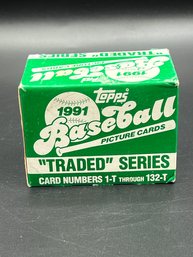 1991 Topps Traded Baseball Set