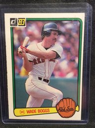 1983 Donruss Wade Boggs Rookie Card - M