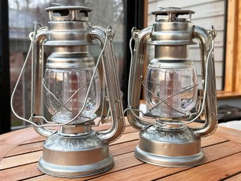 A Pair Of LED Lanterns